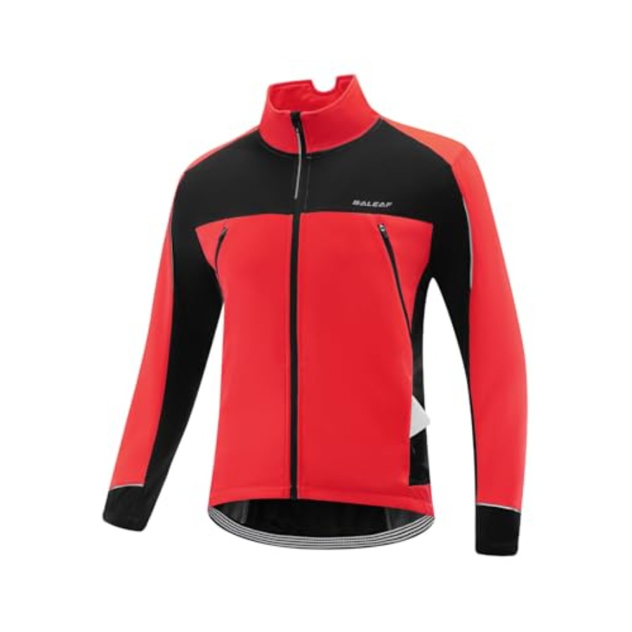 Cycling Gear Cold Weather - baleaf Men's Winter Jacket Windproof Softshell