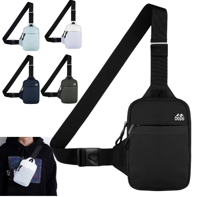Cycling Gear Bag - Casual Men Shoulder Chest Bag Nylon