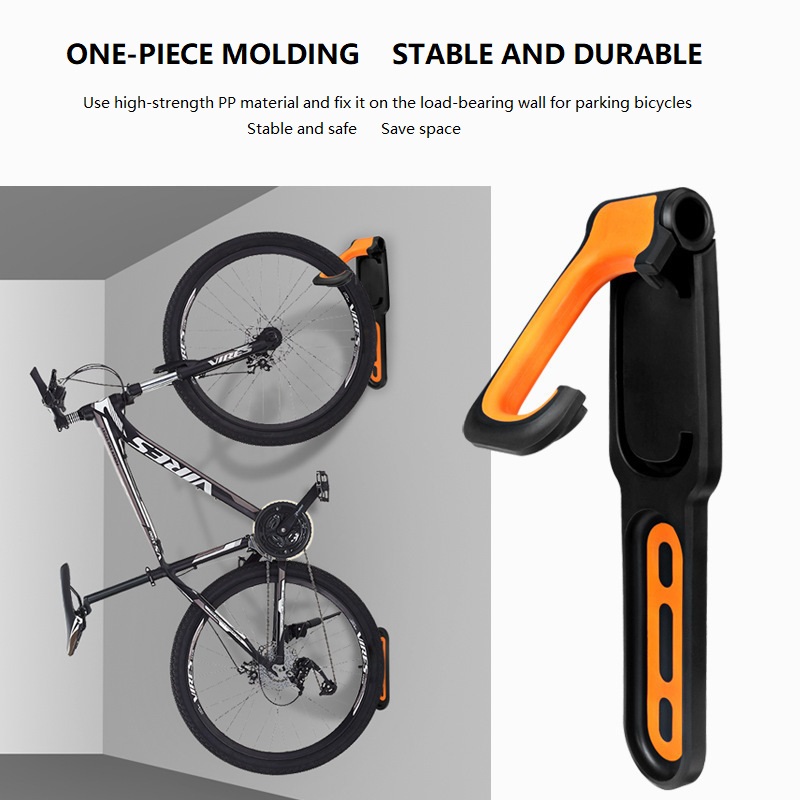 Cycling Gear Organizer Wall - 1PC Bicycle Wall Mount Rack Mtb
