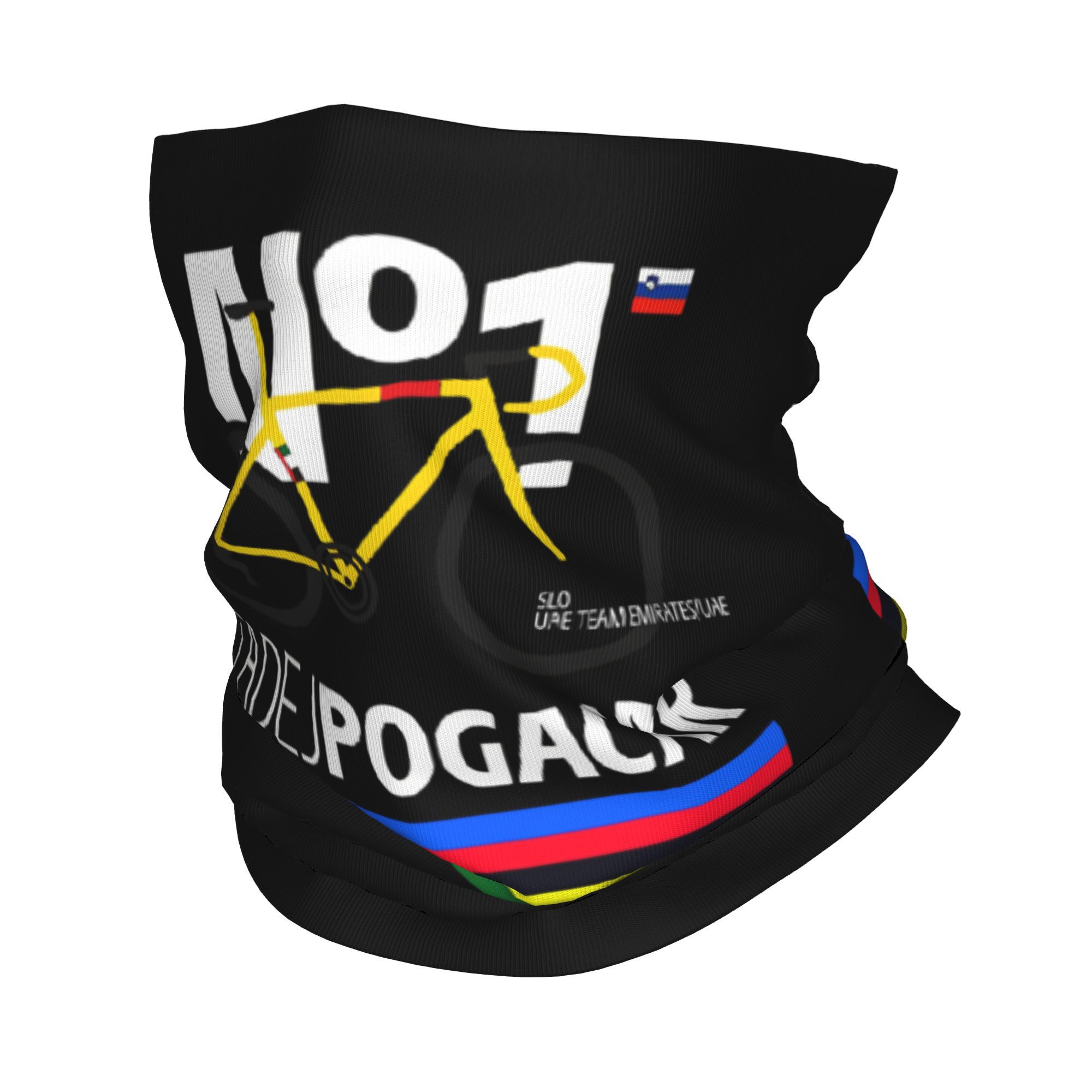 Cycling Headwear - Tadej Pogacar Bicycling Bandana Neck Gaiter