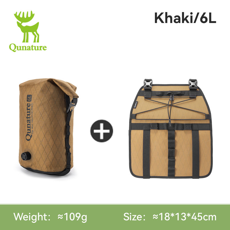 Cycling Gear Storage - Qunature 6/12L Bikepacking Bag Fully Waterproof
