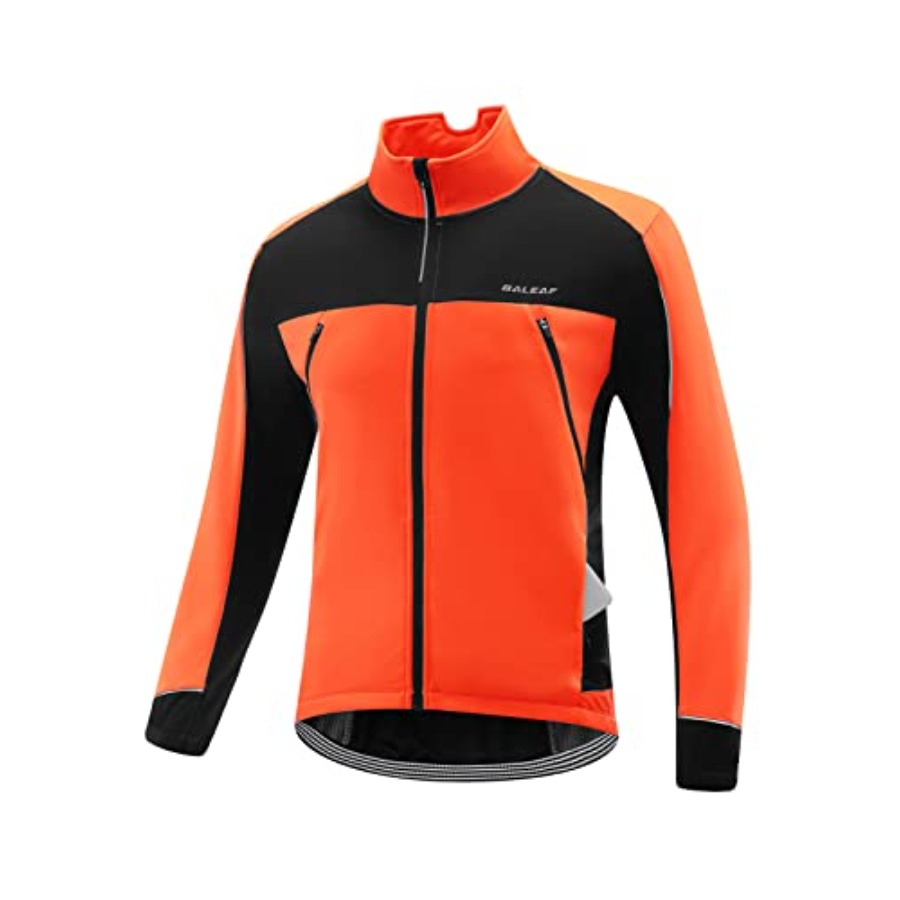 Cycling Gear Cold Weather - baleaf Men's Winter Jacket Windproof Softshell