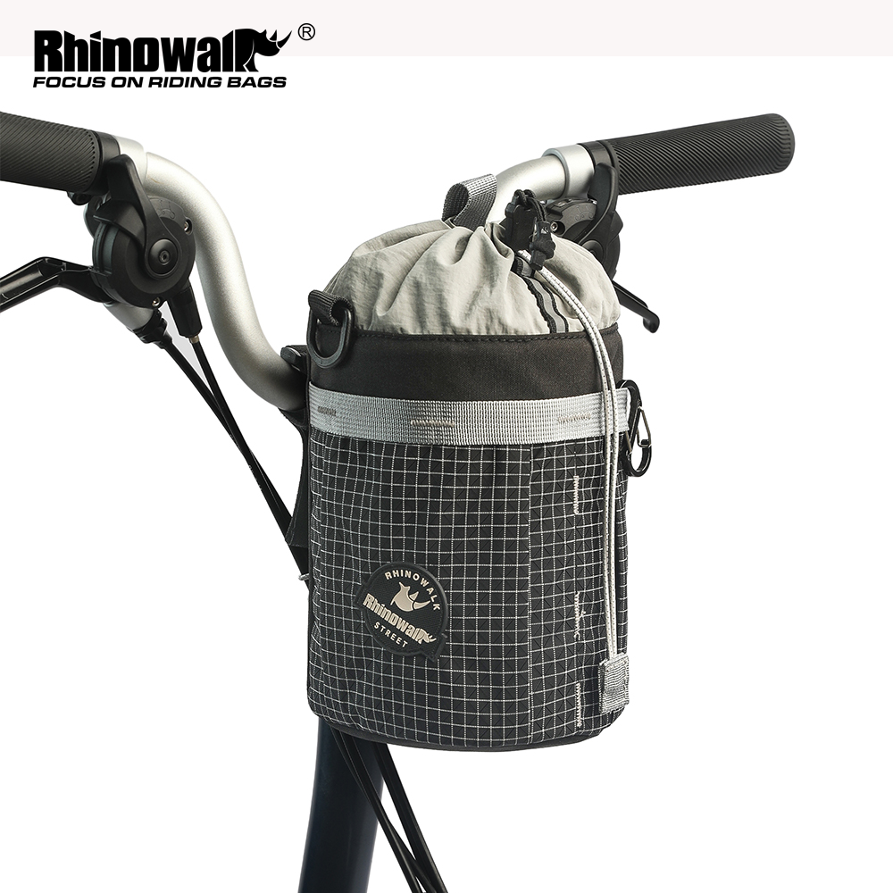 Cycling Gear Storage - Rhinowalk Bike Handlebar Bag 6.5L Cycling