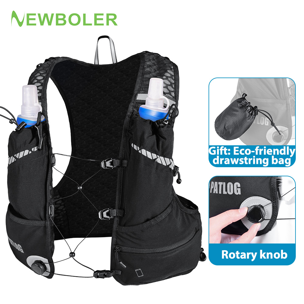 Cycling Gear Storage - 8L Breathable Hydration Vest Trail Running