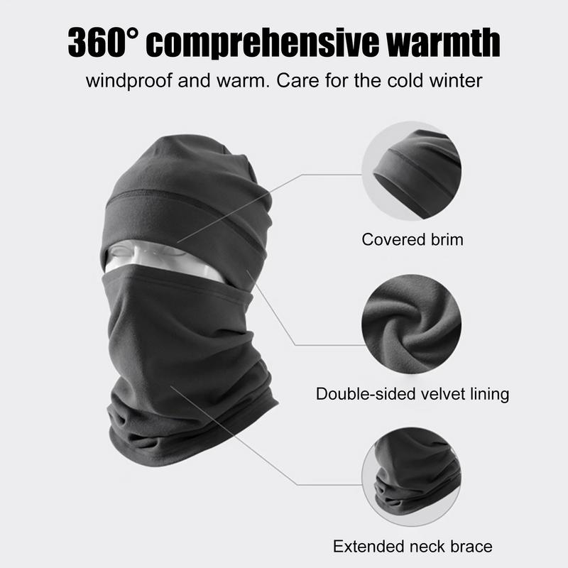 Cycling Face Cover Warm Fleece - Cycling Gear Cold Weather ulasan dan harga