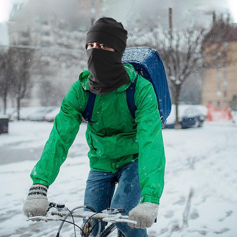 Cycling Face Cover Warm Fleece - Cycling Gear Cold Weather ulasan dan harga