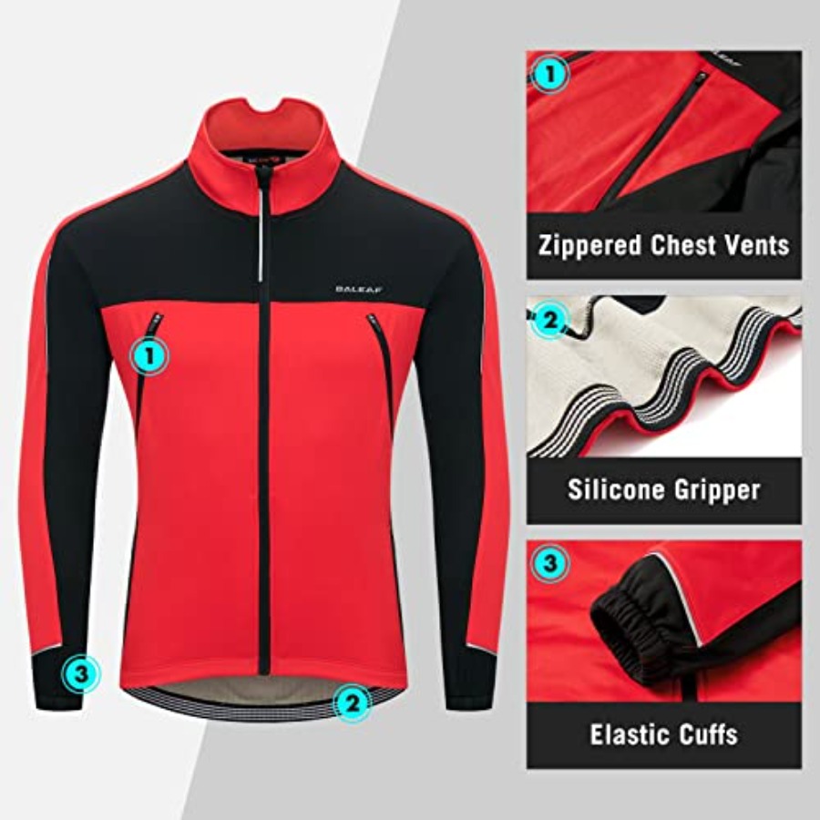 baleaf Men's Winter Jacket Win - Cycling Gear Cold Weather ulasan dan harga