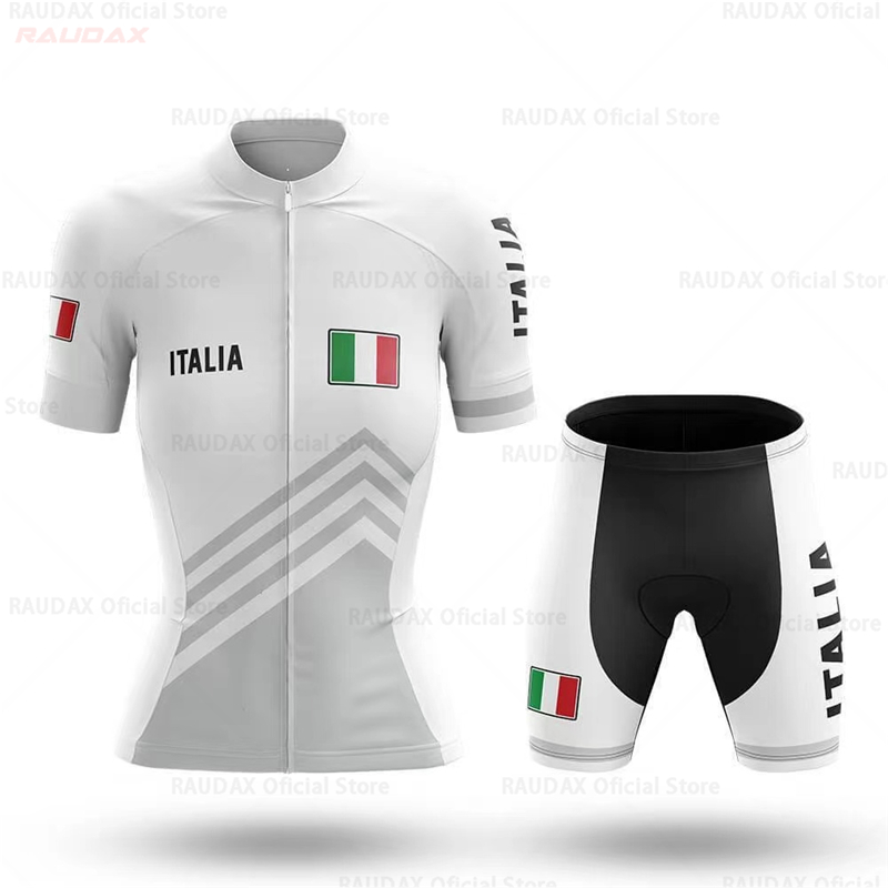 Italy Woman Cycling Set Summer - Cycling Gear Italy ulasan dan harga