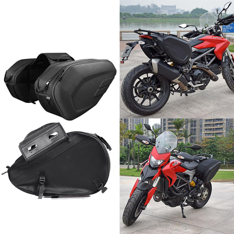 Universal motorcycle side box  - Cycling Gear Bag ulasan dan harga