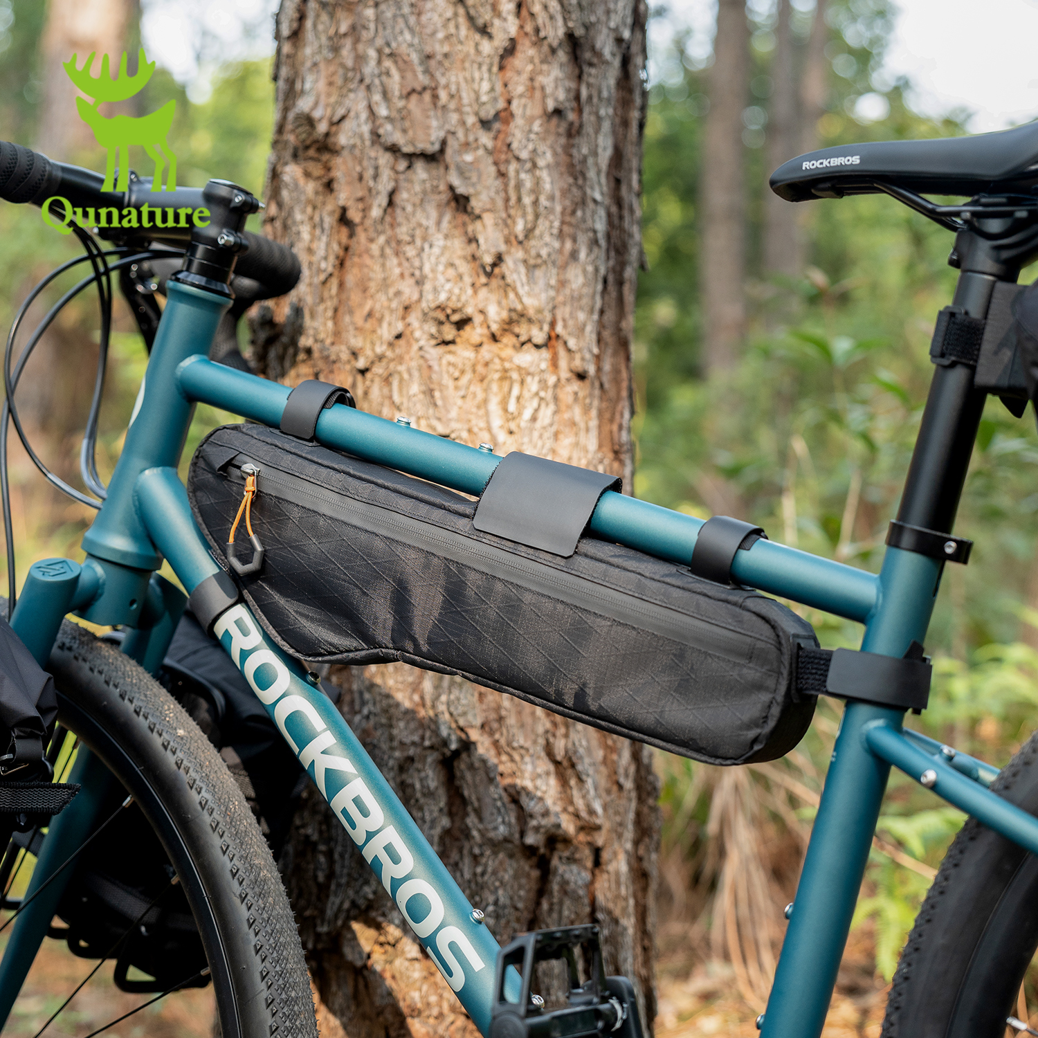 Qunature Bikepacking Bag Bike  - Cycling Gear Storage ulasan dan harga
