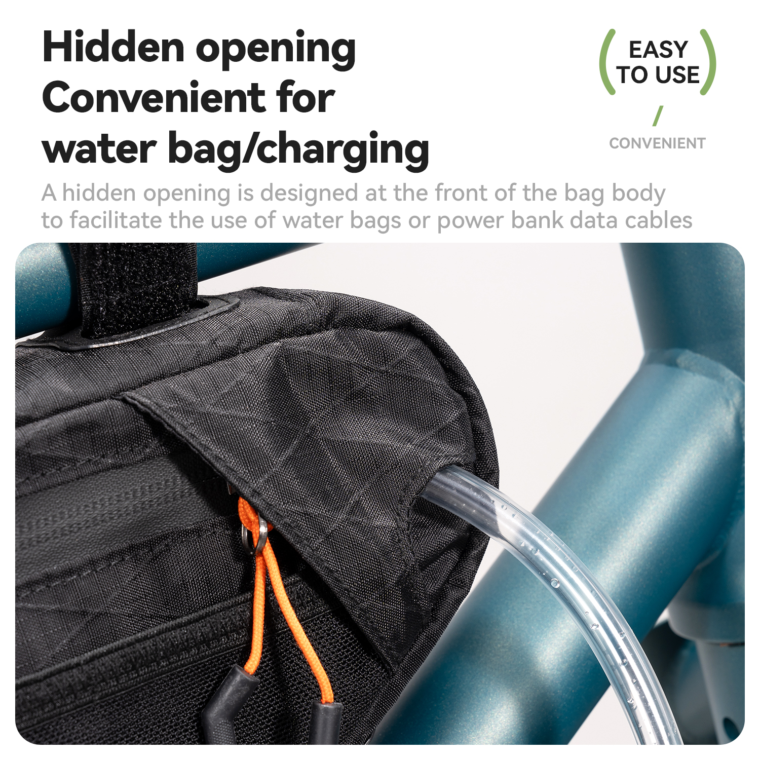 Qunature Bikepacking Bag Bike  - Cycling Gear Storage ulasan dan harga
