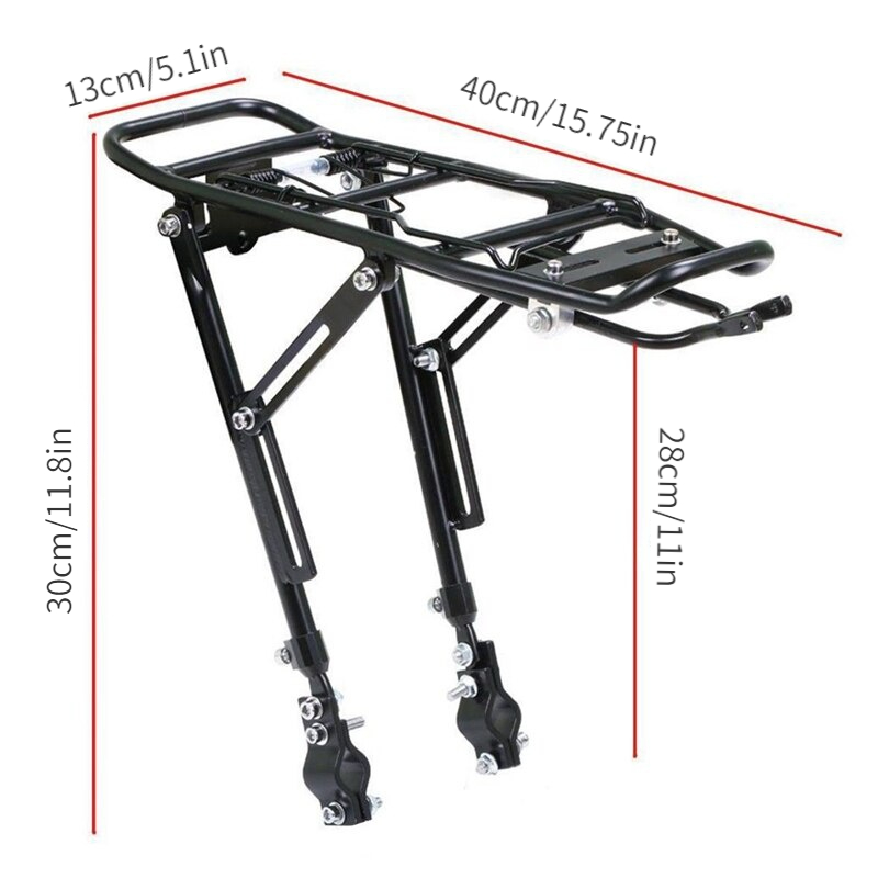 1PC Alloy Rear Bicycle  Rack C - Cycling Gear Travel Bag ulasan dan harga