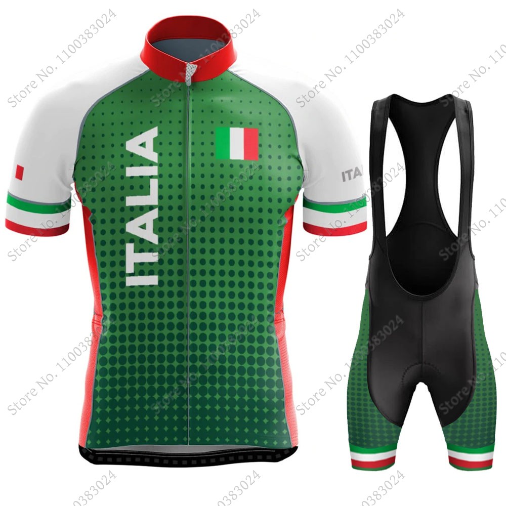 Cycling Jersey 2024 Italy Set  - Cycling Gear Italy ulasan dan harga