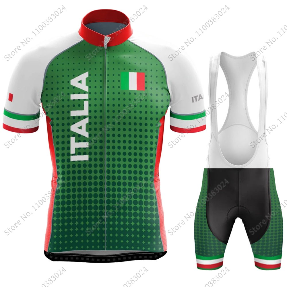 Cycling Jersey 2024 Italy Set  - Cycling Gear Italy ulasan dan harga