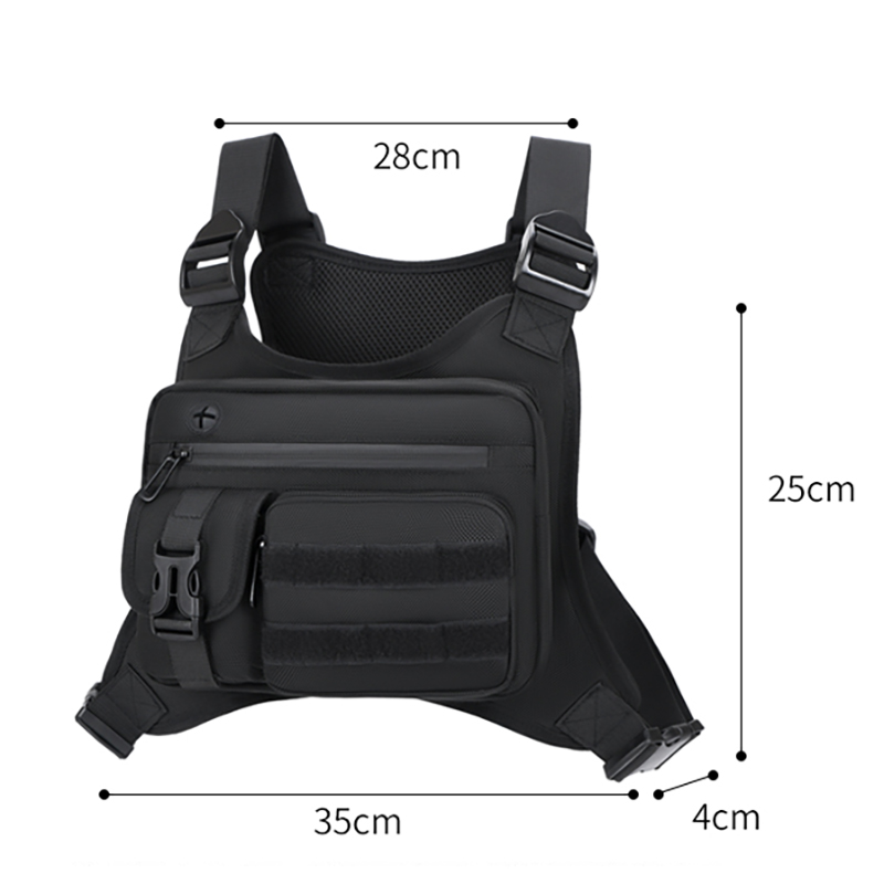 Tactical Chest Rig Bag Men Wat - Cycling Gear Storage ulasan dan harga