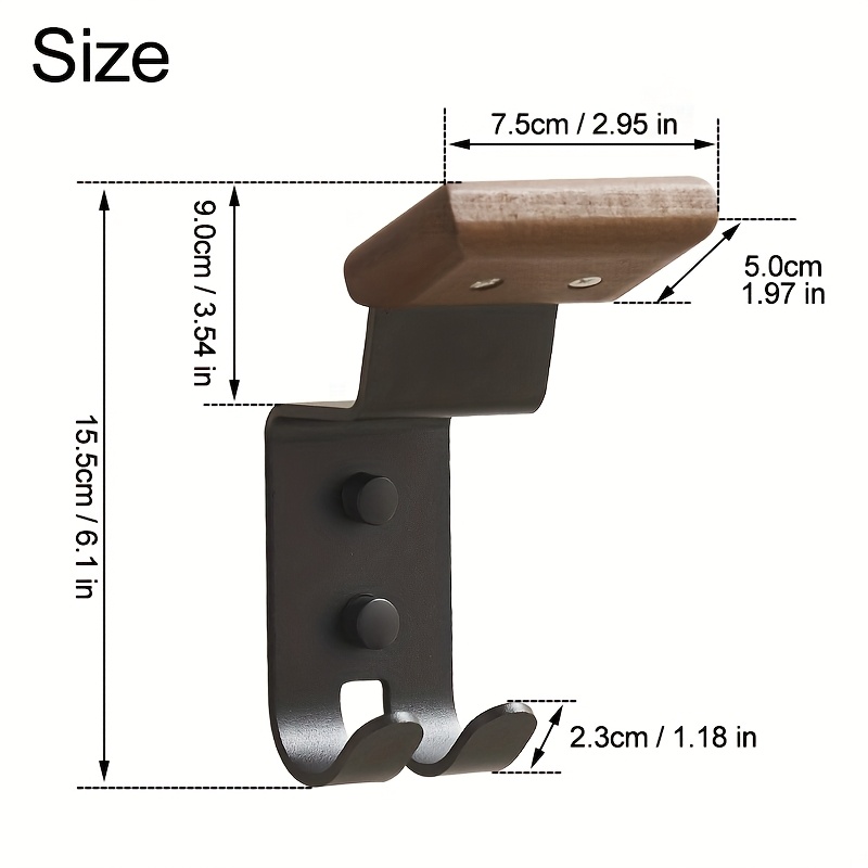 Motorcycle Helmet Holder Solid - Cycling Gear Organizer Wall ulasan dan harga