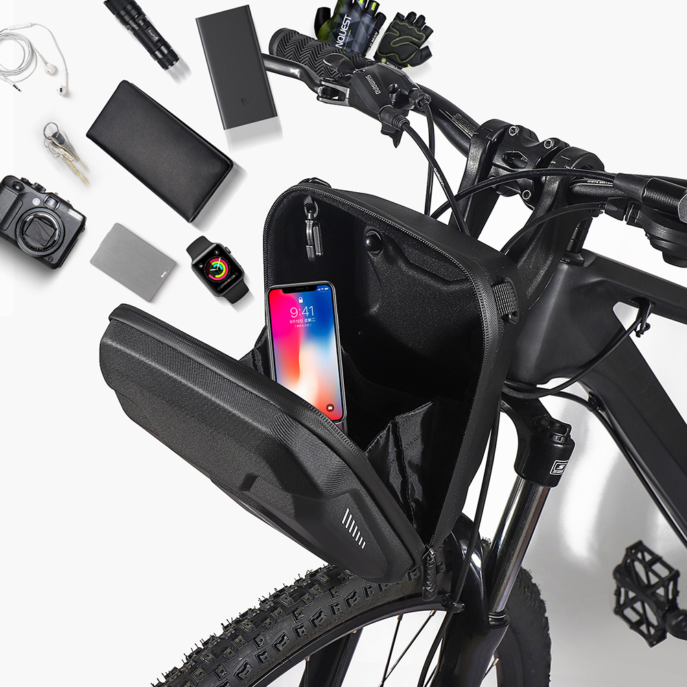 3L Bicycle MTB Handlebar Bag L - Cycling Gear Storage ulasan dan harga