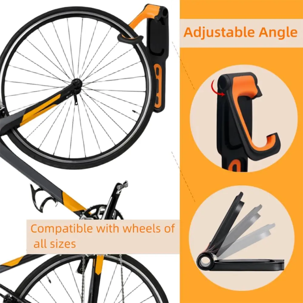 1PC Bicycle Wall Mount Rack Mt - Cycling Gear Organizer Wall ulasan dan harga
