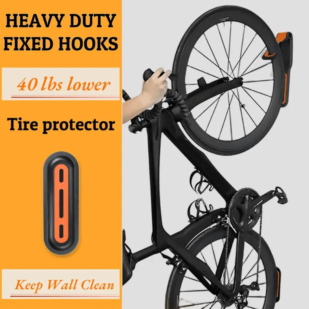 1PC Bicycle Wall Mount Rack Mt - Cycling Gear Organizer Wall ulasan dan harga