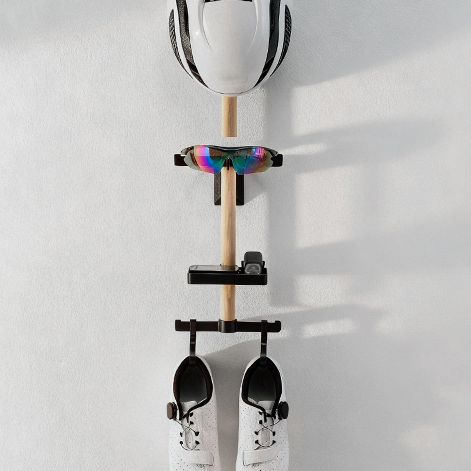Bike Gear Wall Storage Rack, S - Cycling Gear Organizer Wall ulasan dan harga