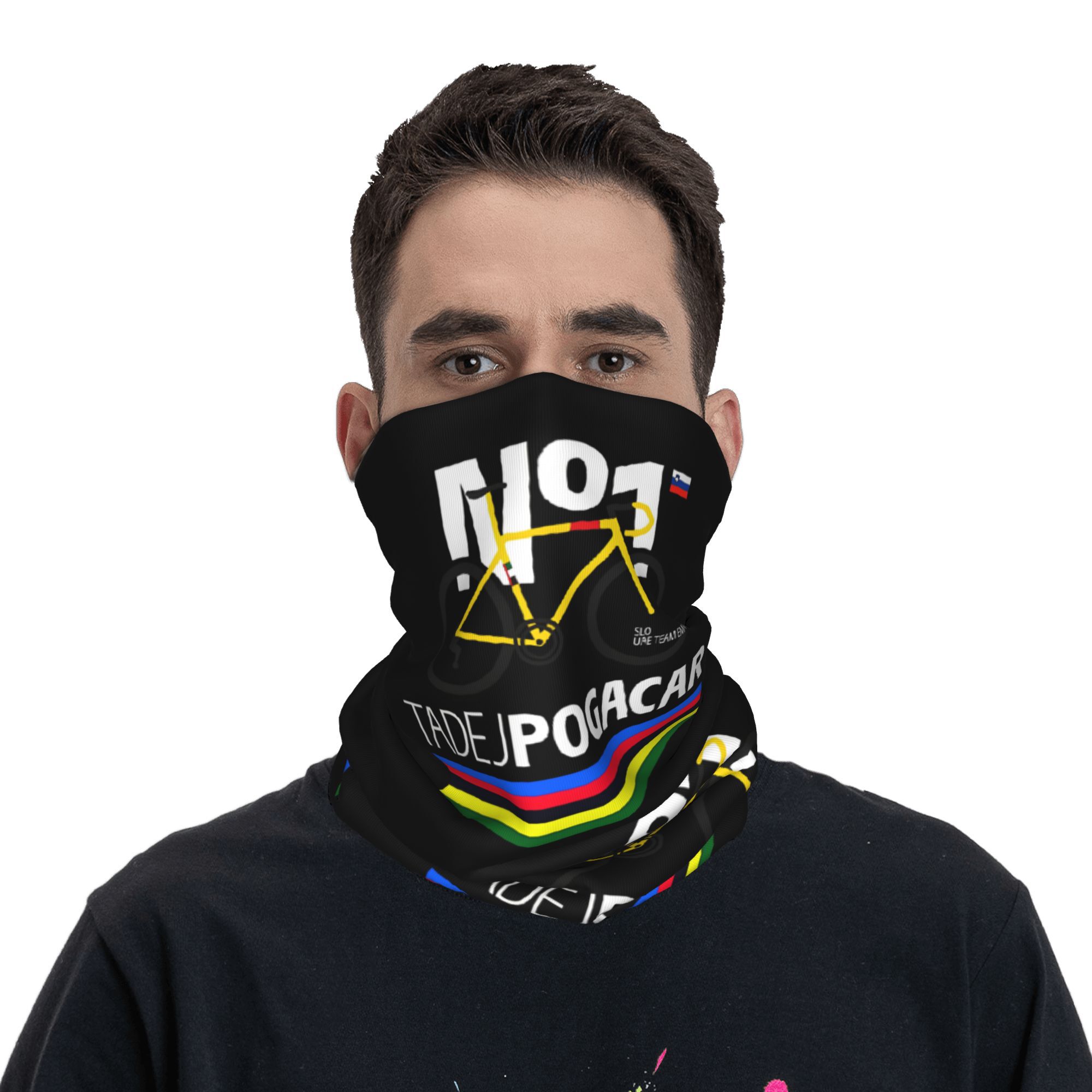Tadej Pogacar Bicycling  Banda - Cycling Headwear ulasan dan harga