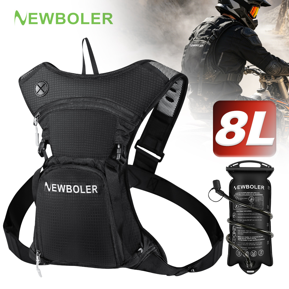NEWBOLER 8L Motorcycle Cycling - Cycling Gear Storage ulasan dan harga