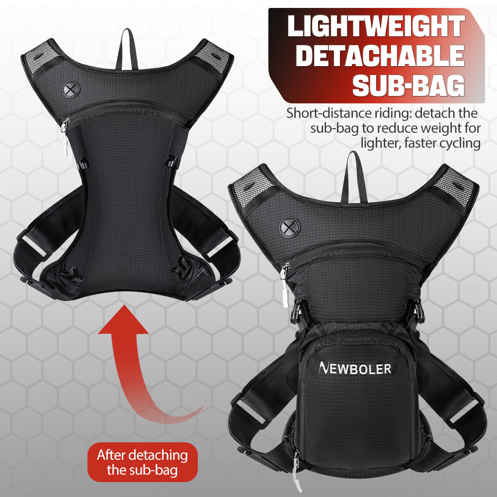 NEWBOLER 8L Motorcycle Cycling - Cycling Gear Storage ulasan dan harga