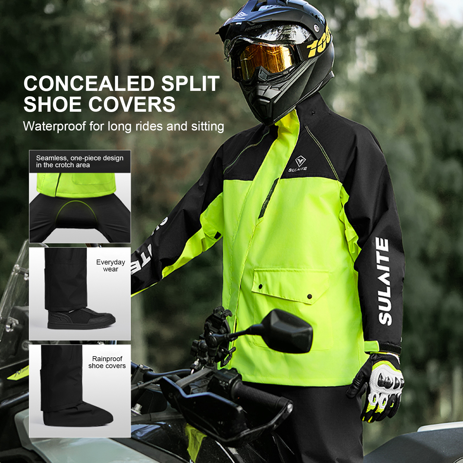 Motorcycle Rain Suit for Men & - Cycling Gear For Women ulasan dan harga
