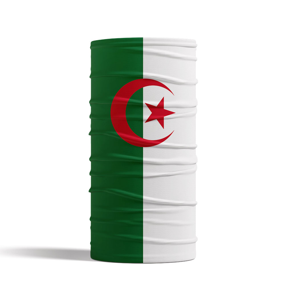 Algeria Flag Printed Bandana H - Cycling Gear For Women ulasan dan harga
