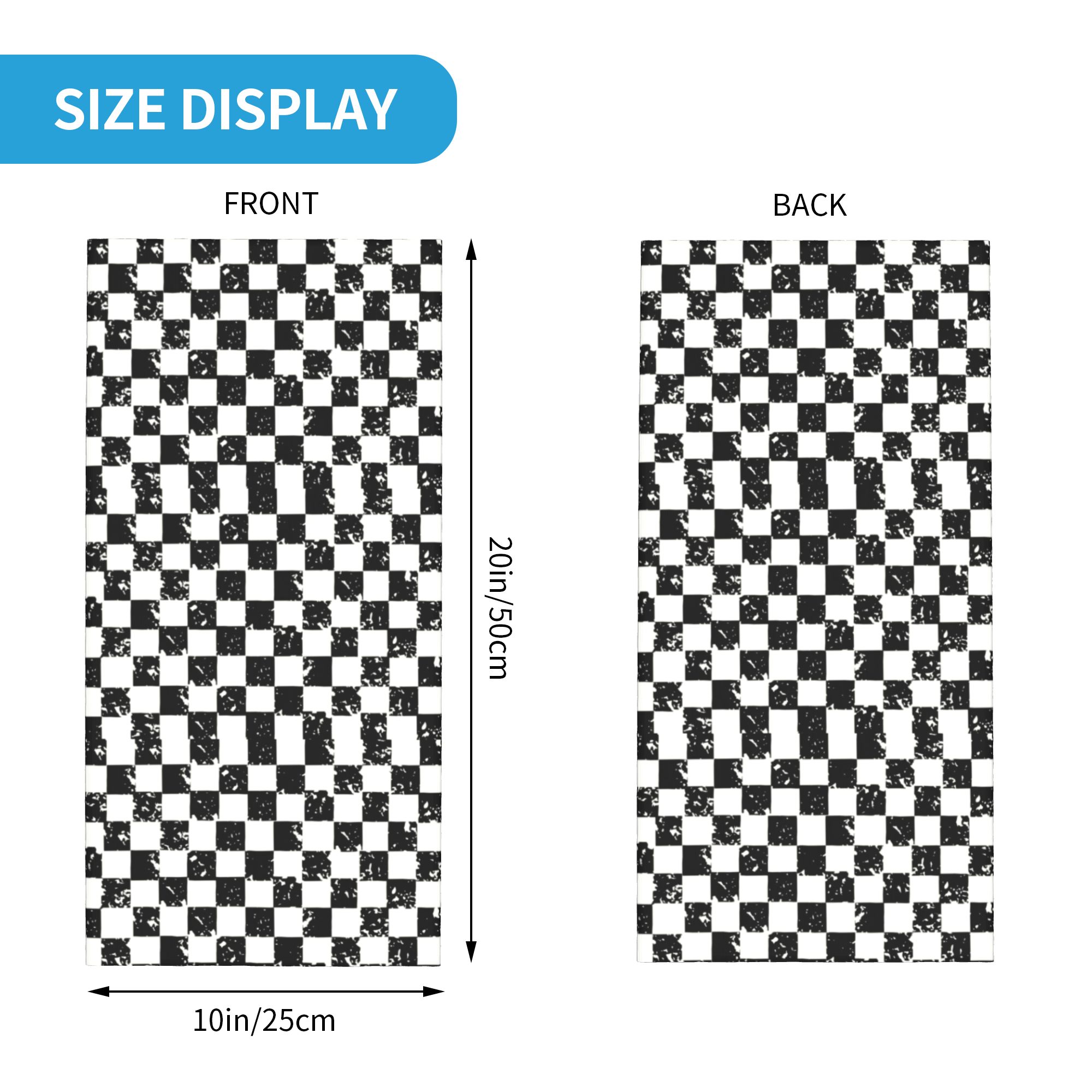 Custom Retro Checkered Flag Wi - Cycling Headwear ulasan dan harga