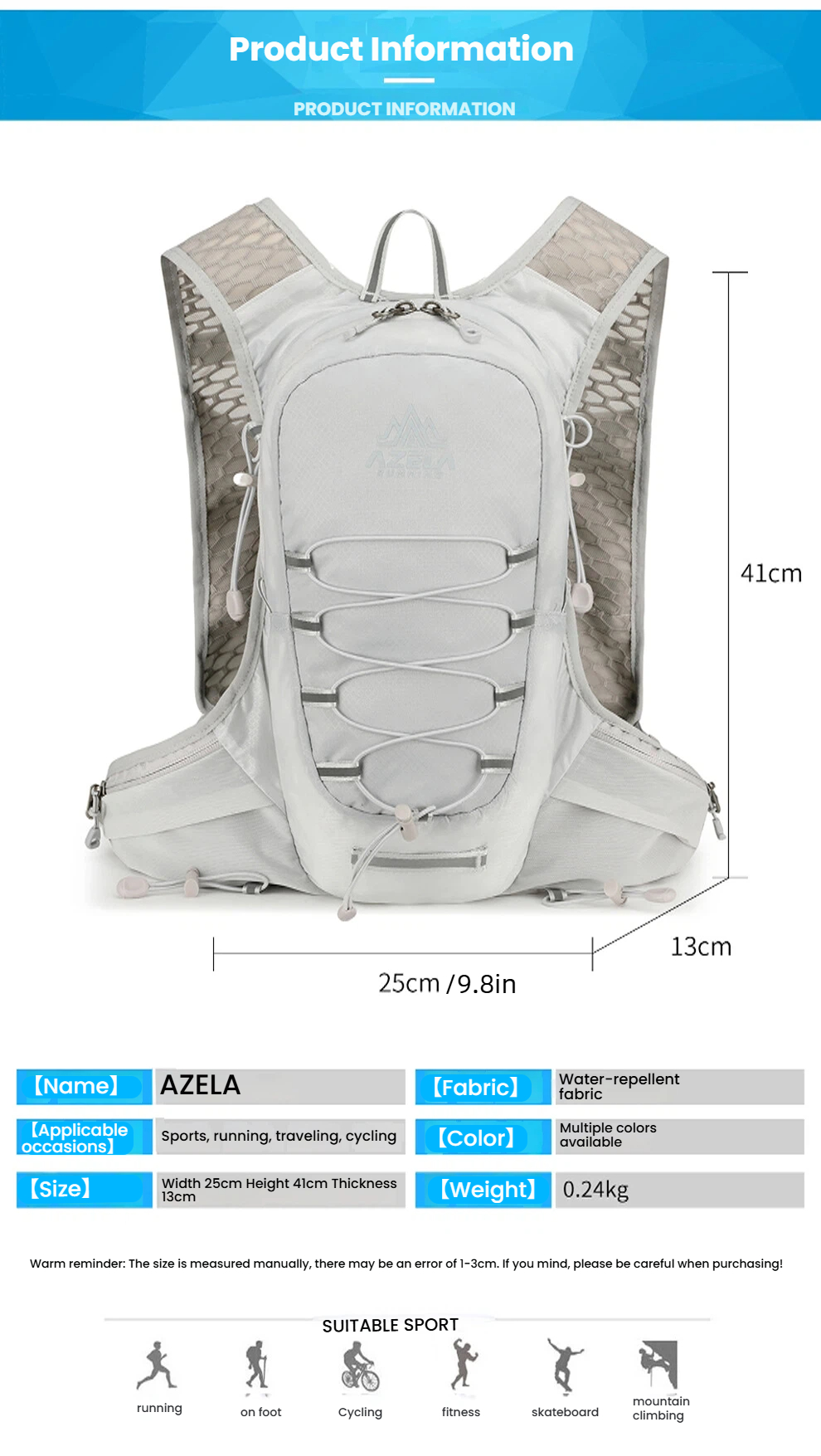 Outdoor Cycling Backpack Porta - Cycling Gear Storage ulasan dan harga