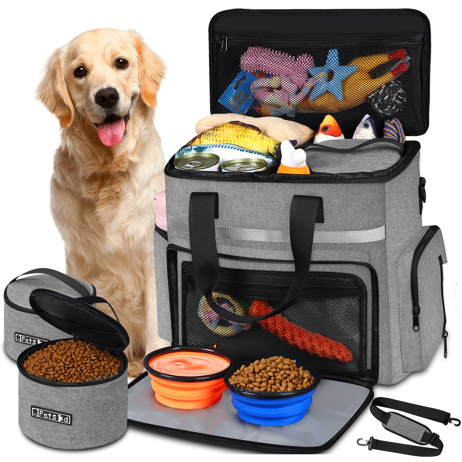 Petskd Outdoor Dog Organizer B - Cycling Gear Travel Bag ulasan dan harga
