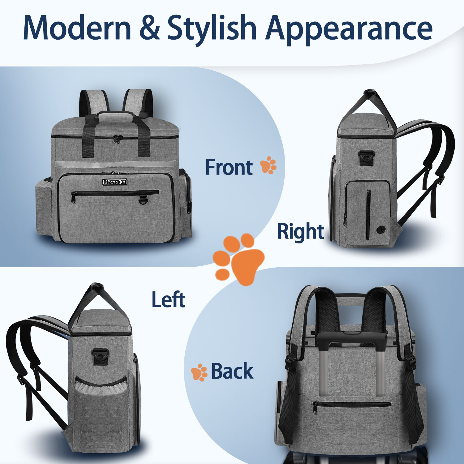 Petskd Outdoor Dog Organizer B - Cycling Gear Travel Bag ulasan dan harga
