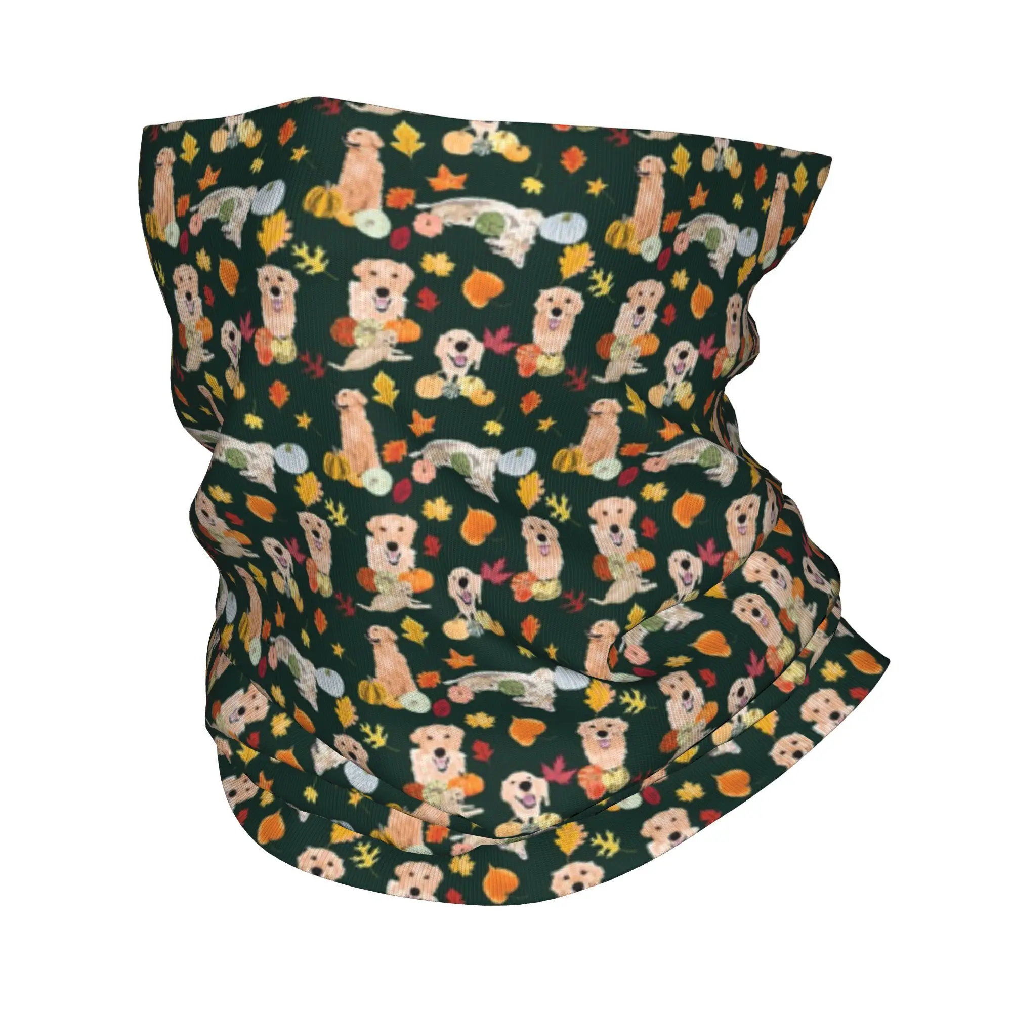 Golden Retriever  Fall Green B - Cycling Headwear ulasan dan harga