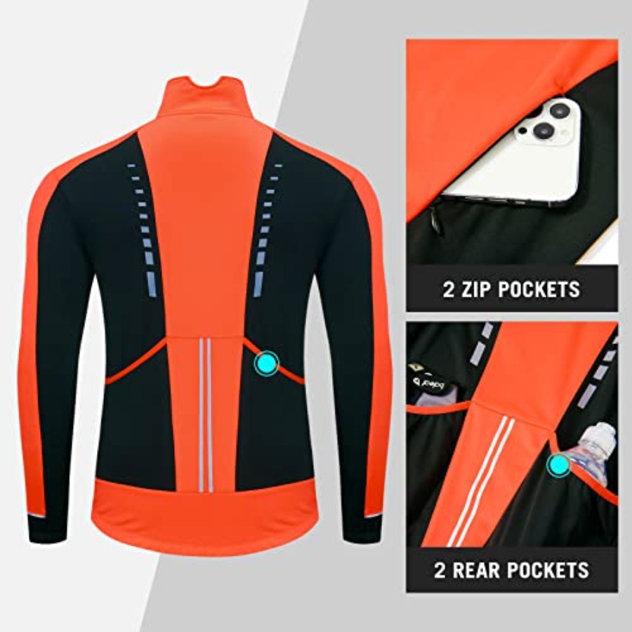baleaf Men's Winter Jacket Win - Cycling Gear Cold Weather ulasan dan harga