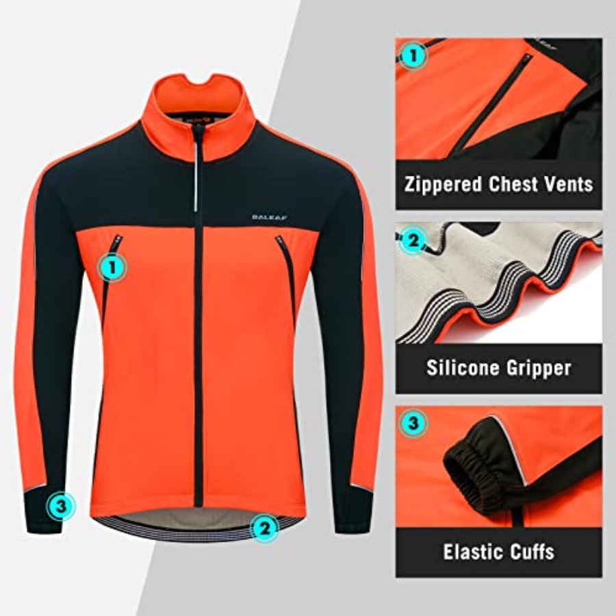 baleaf Men's Winter Jacket Win - Cycling Gear Cold Weather ulasan dan harga