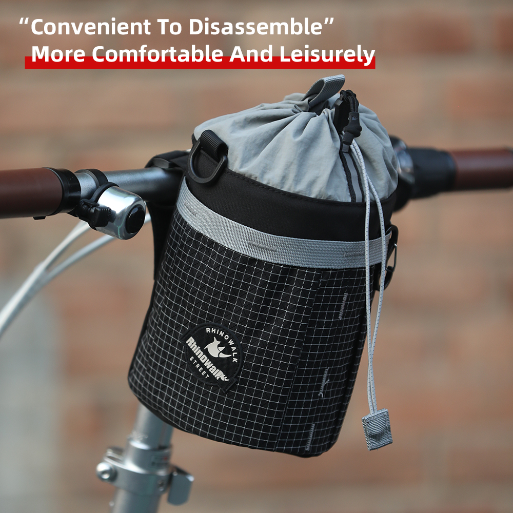 Rhinowalk Bike Handlebar Bag 6 - Cycling Gear Storage ulasan dan harga