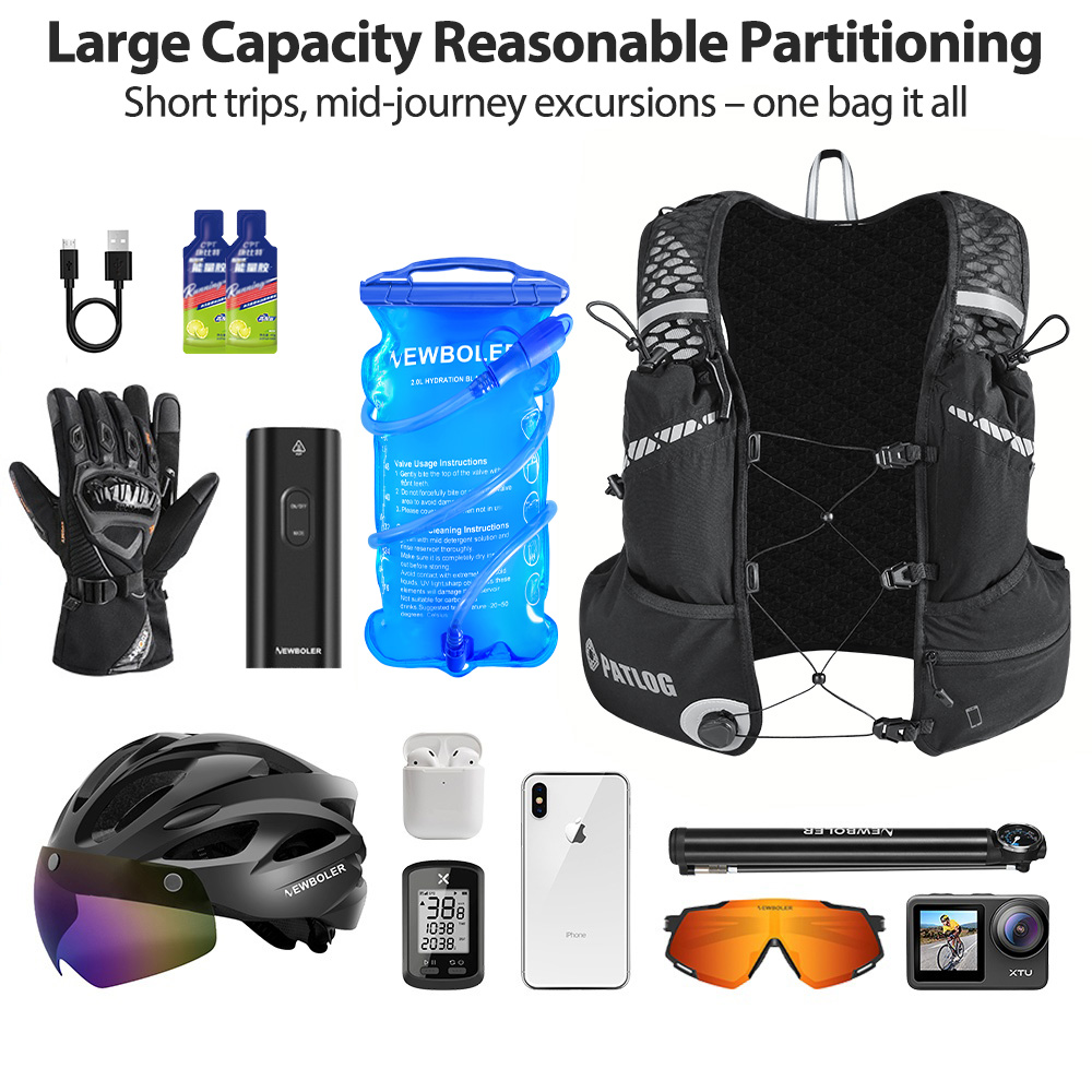 8L Breathable Hydration Vest T - Cycling Gear Storage ulasan dan harga